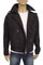 Mens Designer Clothes | EMPORIO ARMANI Mens Cotton Jacket With Fur Inside #72 View 2