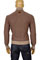 Mens Designer Clothes | EMPORIO ARMANI Mens Artificial Leather/Knit Jacket #83 View 2
