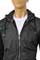 Mens Designer Clothes | ARMANI JEANS Men's Zip Up Hooded Jacket #95 View 4