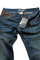 Mens Designer Clothes | EMPORIO ARMANI Men's Relaxed Fit Jeans #104 View 9