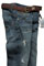 Mens Designer Clothes | EMPORIO ARMANI Men's Washed Jeans With Belt #106 View 1