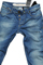 Mens Designer Clothes | EMPORIO ARMANI Men's Classic Blue Denim Jeans #116 View 3