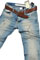Mens Designer Clothes | EMPORIO ARMANI Men’s Jeans With Belt #118 View 3