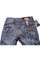 Mens Designer Clothes | Emporio Armani Wash Denim Jeans #43 View 4