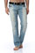 Mens Designer Clothes | EMPORIO ARMANI Mens Washed Jeans With Belt #98 View 2