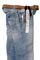 Mens Designer Clothes | EMPORIO ARMANI Mens Washed Jeans With Belt #99 View 3