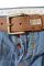 Mens Designer Clothes | EMPORIO ARMANI Mens Washed Jeans With Belt #99 View 6