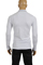 Mens Designer Clothes | ARMANI JEANS Men’s Zip Up Cotton Shirt In White #227 View 2