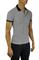 Mens Designer Clothes | This ARMANI JEANS Men's Polo Shirt in gray color. Each piece of View 4