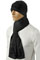 Mens Designer Clothes | EMPORIO ARMANI Men's Hat/Scarf Set #82 View 2