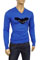 Mens Designer Clothes | ARMANI JEANS Mens V-Neck Fitted Sweater #107 View 1