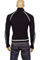 Mens Designer Clothes | EMPORIO ARMANI Mens Zip Up Cotton Sweater #108 View 2