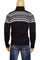 Mens Designer Clothes | EMPORIO ARMANI Mens Polo Style Warm Sweater #114 View 2