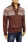 Mens Designer Clothes | EMPORIO ARMANI Mens Polo Style Warm Sweater #115 View 1
