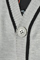 Mens Designer Clothes | ARMANI JEANS Men's V-Neck Button Up Sweater #140 View 7