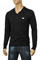 Mens Designer Clothes | EMPORIO ARMANI Men's Fitted Sweater #142 View 1