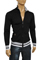 Mens Designer Clothes | ARMANI JEANS Men's Zip Up Sweater #148 View 3