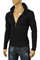 Mens Designer Clothes | EMPORIO ARMANI JEANS Men’s Zip Up Hooded Sweater #150 View 1