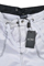 Mens Designer Clothes | ARMANI JEANS Logo Printed Swim Shorts For Men In White #54 View 6
