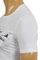 Mens Designer Clothes | ARMANI JEANS Men's T-Shirt In White #103 View 4