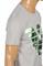 Mens Designer Clothes | EMPORIO ARMANI Men's T-Shirt With Front Logo Print 124 View 5