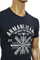 Mens Designer Clothes | ARMANI JEANS Men's Fitted Short Sleeve Tee #60 View 3