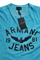 Mens Designer Clothes | ARMANI JEANS Men's Crewneck Short Sleeve Tee #82 View 8