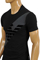 Mens Designer Clothes | ARMANI JEANS Men's T-Shirt In Black #96 View 3