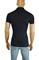 Mens Designer Clothes | HUGO BOSS Mens Navy Blue Polo Shirt #56 View 3