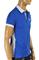 Mens Designer Clothes | HUGO BOSS Mens Navy Blue Polo Shirt #61 View 3
