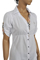 Womens Designer Clothes | BURBERRY Ladies Button Up Shirt #104 View 4