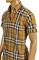 Mens Designer Clothes | BURBERRY Men's Short Sleeve Button Up Shirt #158 View 5