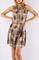 Womens Designer Clothes | BURBERRY Sleeveless Monogram Midi Dress 291 View 1