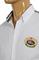 Mens Designer Clothes | BURBERRY men's long sleeve dress shirt with logo embroidery 256 View 7