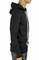 Mens Designer Clothes | BURBERRY men's cotton hoodie in black 281 View 3