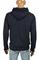 Mens Designer Clothes | BURBERRY men's cotton hoodie with logo appliqué 294 View 3