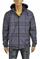 Mens Designer Clothes | BURBERRY Men's windbreaker hooded jacket 56 View 1