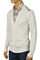 Mens Designer Clothes | BURBERRY Men's V-Neck Button Up Sweater #119 View 1