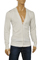 Mens Designer Clothes | BURBERRY Men's V-Neck Button Up Sweater #119 View 2