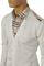 Mens Designer Clothes | BURBERRY Men's V-Neck Button Up Sweater #119 View 3