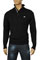 Mens Designer Clothes | BURBERRY Men's Button Up Knitted Sweater #14 View 1