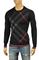 Mens Designer Clothes | BURBERRY Men's Round Neck Knitted Sweater #224 View 1