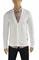 Mens Designer Clothes | BURBERRY men cardigan button down sweater in white color 266 View 2