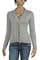 Womens Designer Clothes | BURBERRY Ladies Button Up Sweater #36 View 1