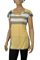 Womens Designer Clothes | BURBERRY Ladies Short Sleeve Top #95 View 1