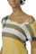 Womens Designer Clothes | BURBERRY Ladies Short Sleeve Top #95 View 3
