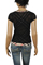 Womens Designer Clothes | BURBERRY Ladies’ Short Sleeve Tee In Black #145 View 2