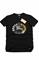 Mens Designer Clothes | BURBERRY Men's Cotton T-Shirt In Black With Front Embroidery 255 View 5