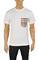 Mens Designer Clothes | BURBERRY Men's Cotton T-Shirt With Front Pocket 296 View 1