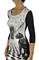 Womens Designer Clothes | ROBERTO CAVALLI Fitted Stretch Dress #340 View 4
